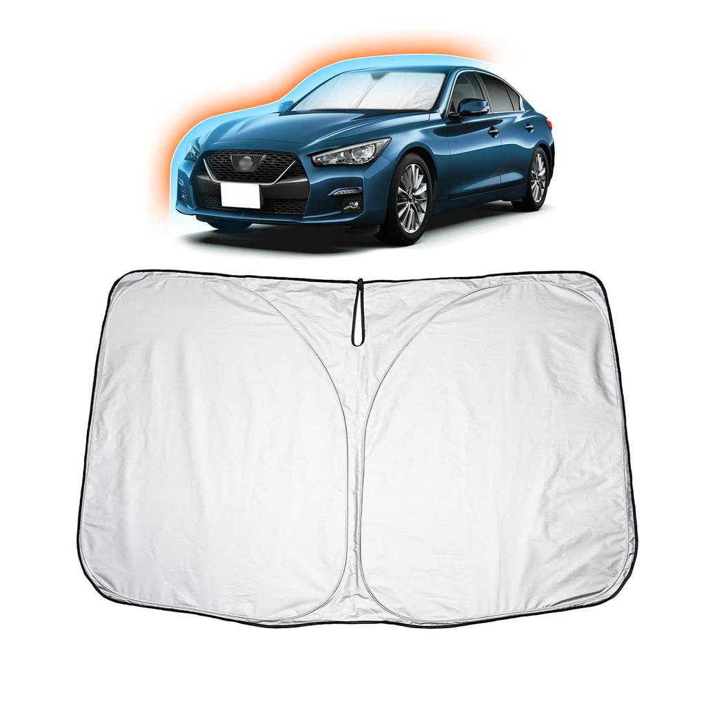 SKTU Skyline V37 Windshield Sunshade for Skyline Sun Heat UV Easy Convenient Skyline Custom Part V37, Protection, Protection, Protection,