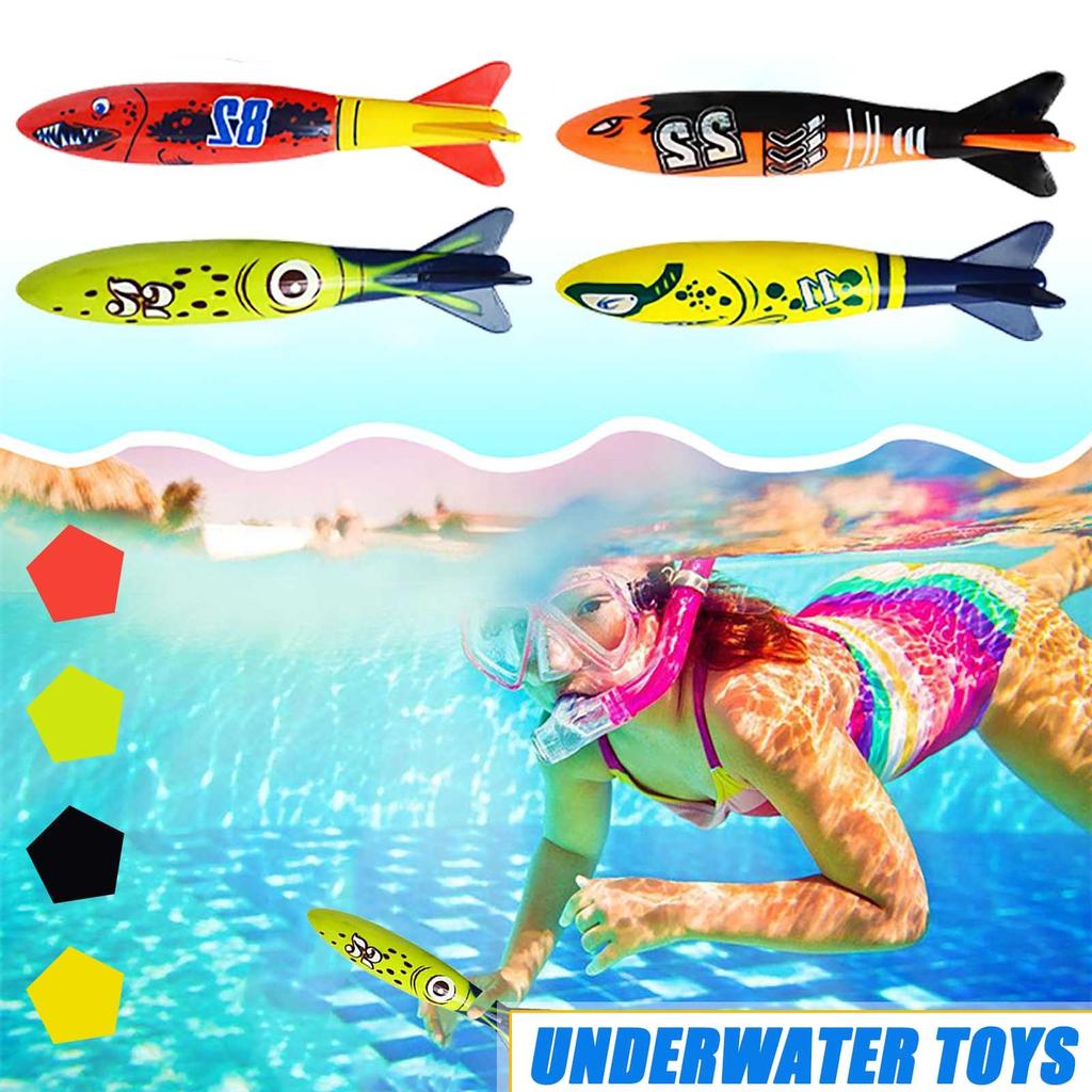 Children's Pool Diving Diving Dolphin Throwing Toy Accessories