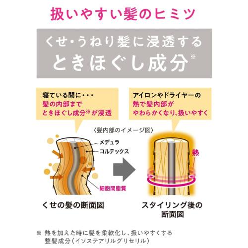 Flat Essential Flat Volume Reducing Shampoo for Curly Hair, Wavy Hair, Hair Ends That Do Not Spread Easily, Straight Hair, Combination of Stiffness Re