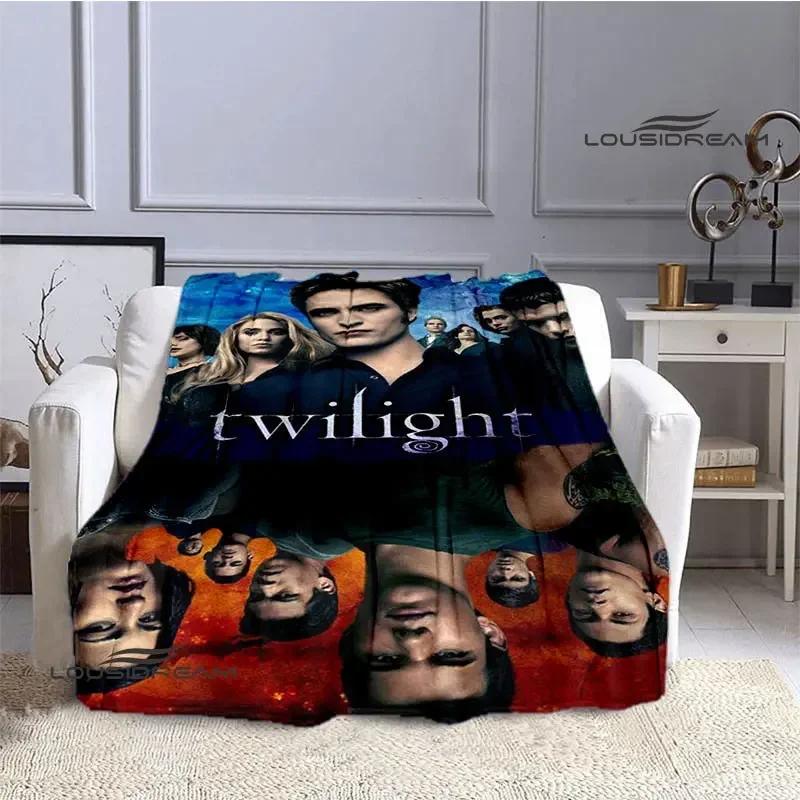 Twilight Saga Printed Blankets Warm Soft Comfortable Throw Blanket for Home Travel Birthday Gift