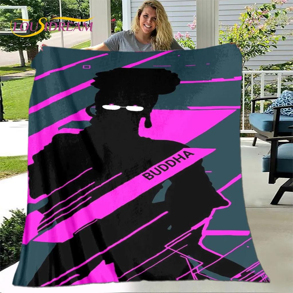 Záznam Ragnarok anime kreslená měkká plyšová přikrývka, flanelová přikrývka přikrývka do obývacího pokoje Ložnice Pohovka Pohovka Piknikový kryt