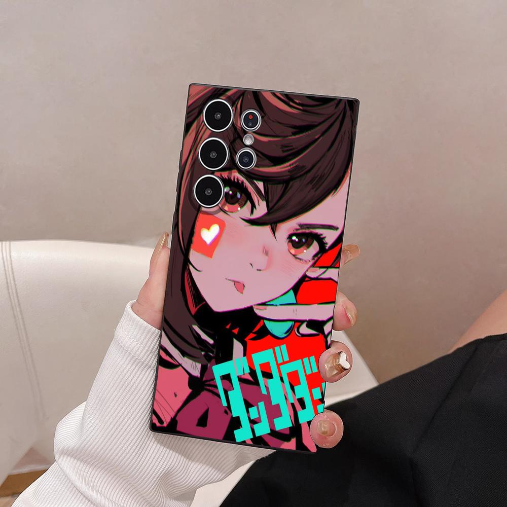Anime D-Dandadan Phone Case For Samsung Galaxy S25 S24 S22 S23 Ultra S21 S20 Plus 5G Frosted Non-Slip Full Cover Soft Case