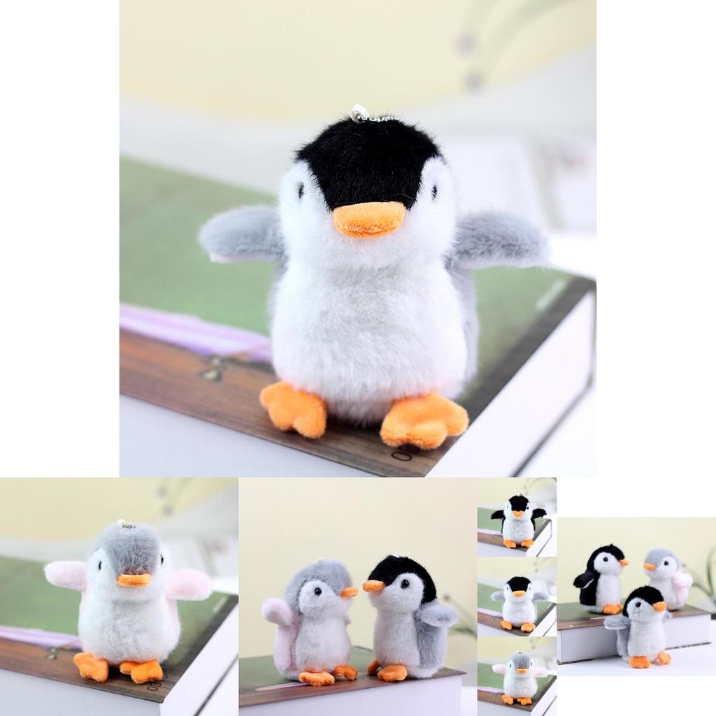 Cute Penguin Baby Plush Toy Soft Stuffed Doll Keychain With Adorable Design And High-quality Pp Cotton Filling