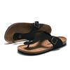 2026  Product Spring/Summer Men's Cork Slippers Women's Herringbone Slippers Student Beach Shoes Water Pine Cool Slippers