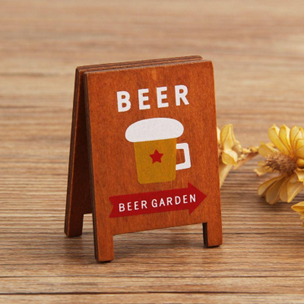 

Creative Cat Beer Kawaii Vintage Coffee Memo Clip Message Holder Memo Holder Photo Card Stand Beer