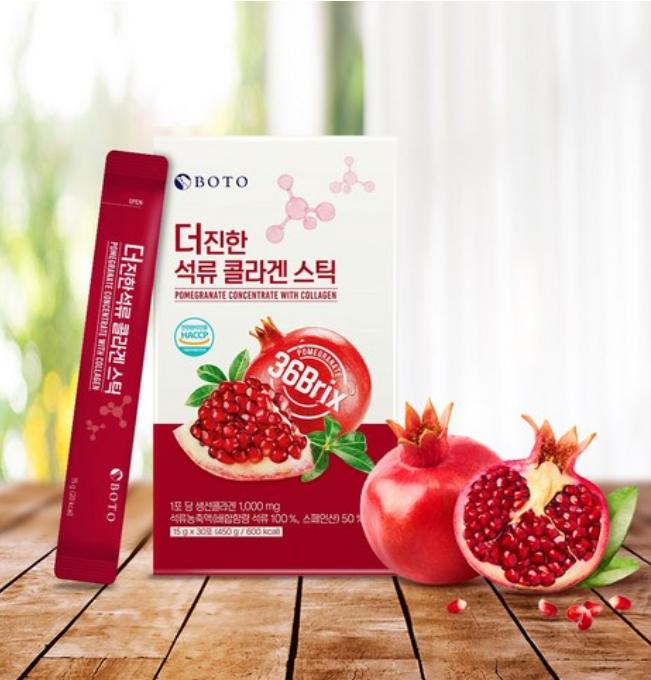 BOTO Deep Pomegranate Collagen Stick 450g