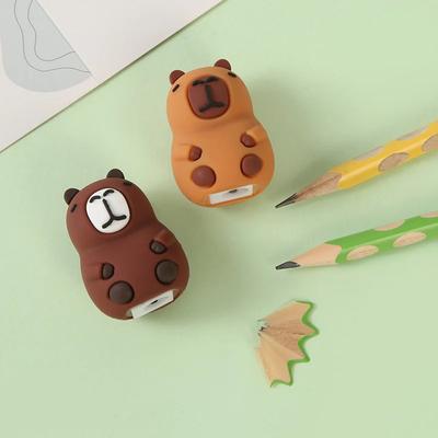 Kreatywna temperówka do ołówków Capybara Narzędzia do cięcia ołówków Artykuły szkolne Artykuły papiernicze dla uczniów Nagrody dla nauczycieli w klasie Prezent
