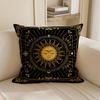 New Black Cosmic Star Pattern Pillow Case For Living Room Bedroom Sofa Home Decor Cushion Cover