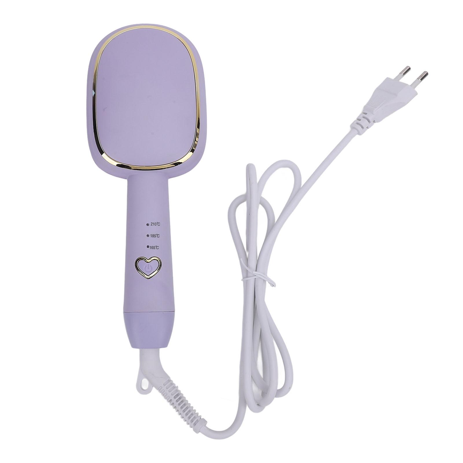 

32 мм Яйцевидный рулет для завивки волос щипцы для завивки волос быстрый нагрев щипцы для завивки волос для женщин девочек фиолетовый EU Plug 220V