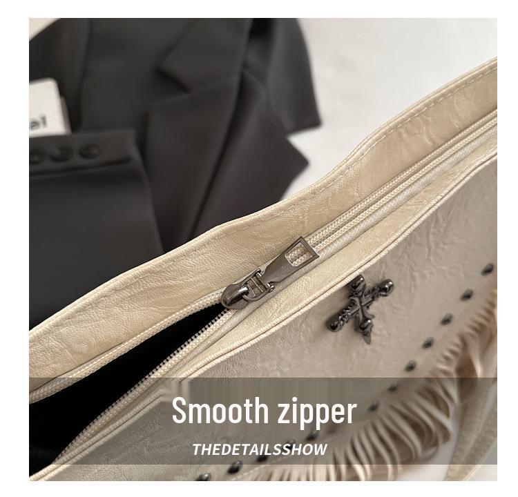 Korean Style 2025 Fashionable Women's Crossbody Tote - Autumn Casual Shoulder Bag