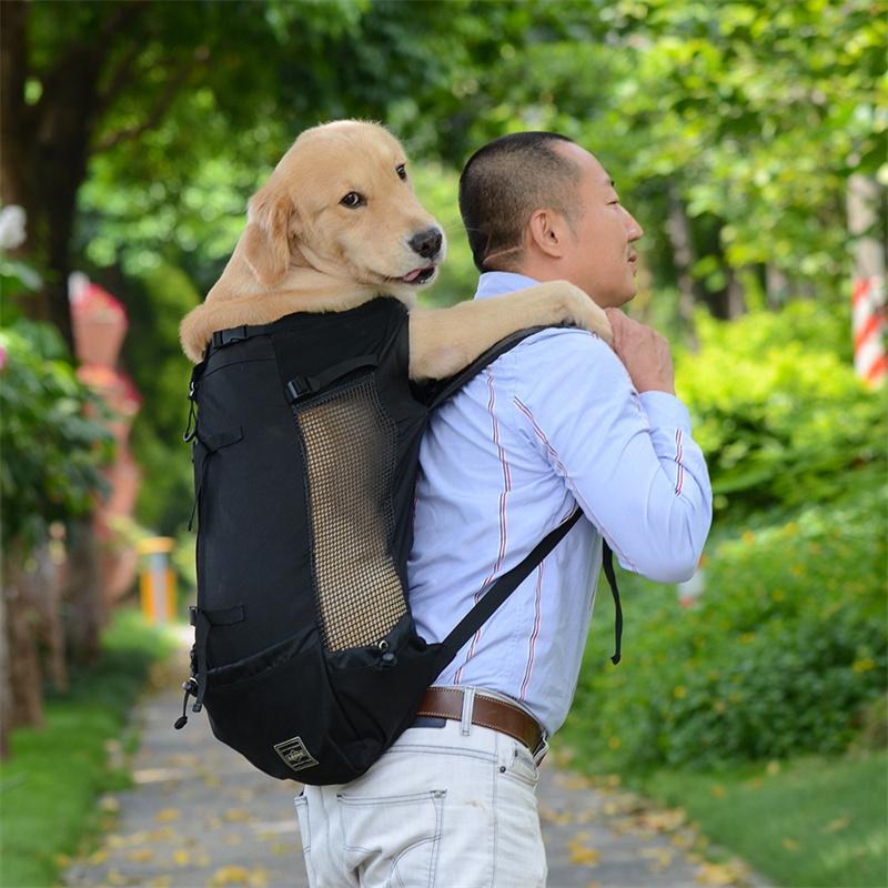 Mochila Transportadora para Viagem, Passeio, Condução, Animais de Estimação, Transportando Suprimentos para Cães Médios e Grandes, Camuflada, Bolsas para Cães Grandes, Samoieda, Labrador, Corgi