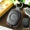 Leather Chaya Harleydavidson Revolution MAX Sportster S Nightstar Pan America Genuine Leather Harley-b Smart Key Case, Black