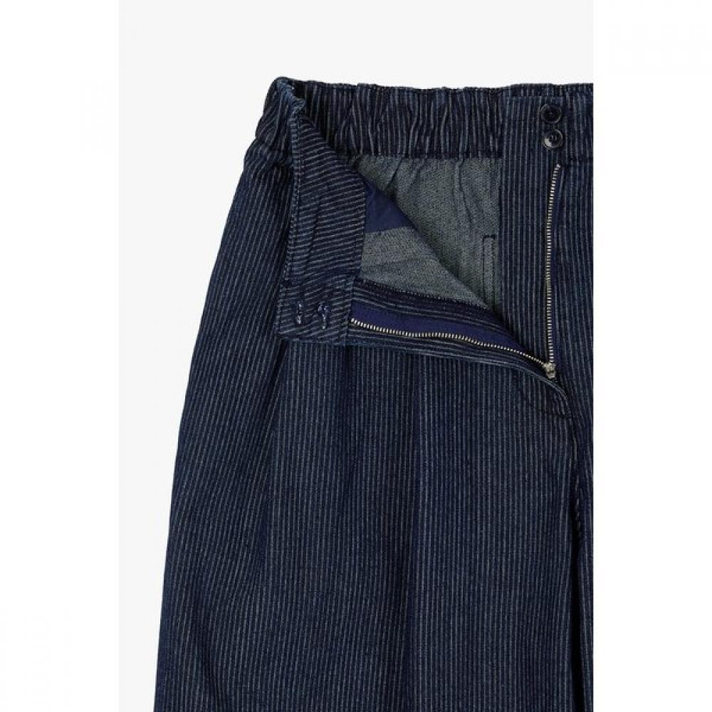 STUDIO TOMBOY Women Stripe Tuck Denim Pants 9176362973ar