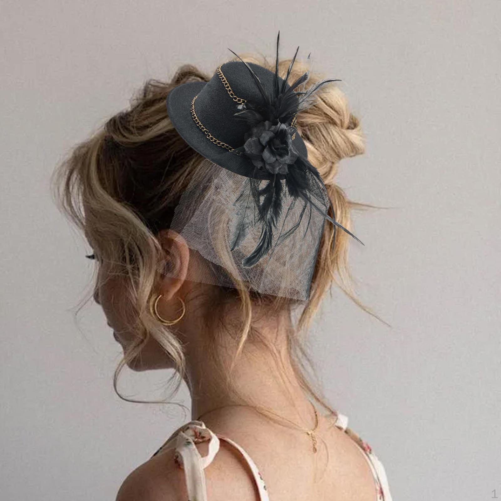 

Стимпанк Цилиндр Креативный Головной Убор для Вечеринок Ролевые Игры Косплей чёрный