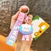 3D Cartoon Lion Keychain Cute Resin Animal Hanging Bag Charm for Purse Backpack