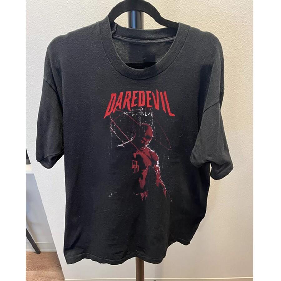 Daredevil Portrait T-shirt Gift Fans Size S-4Xl XXXL