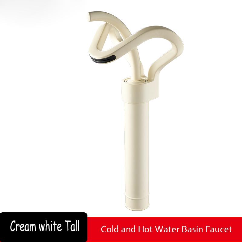 Wasserfall Kreative Badezimmer Waschtischarmatur Spültischarmatur Deckmontiert Heiß Kalt Wassermischer Kran Messingkörper Einlocharmaturen Mischer