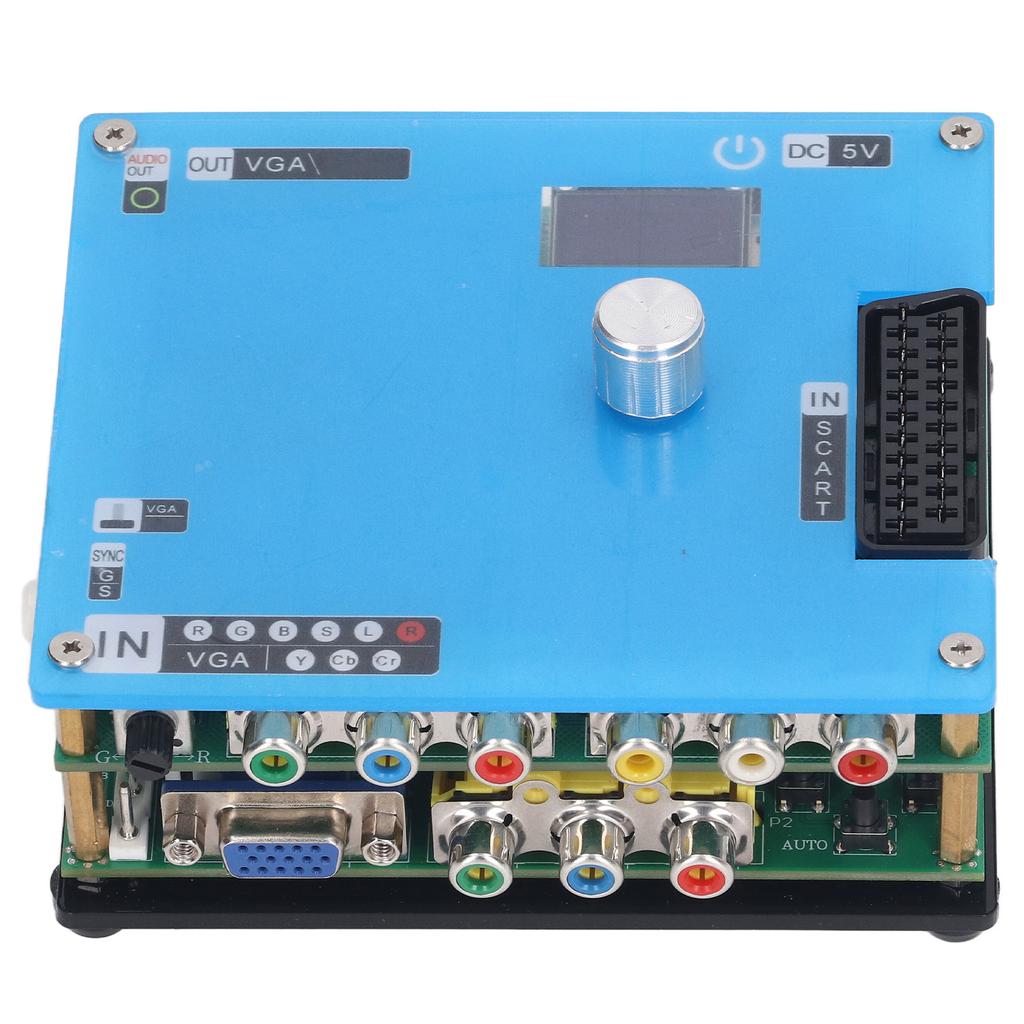 LCD GBSC Converter VGA RCA High Definition Multimedia Interface 3 Output GBS Control Video Game Conv