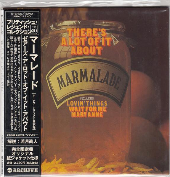 

CD MARMALADE Theres A Lot Of It About AIRAC1240 Air Mail Archiv 2006 Japan ObiRock Used