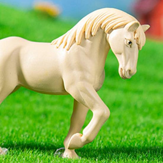 3 ks Miniatury koní Mini zvířecí figurky Stolní mini sošky koní pro DIY pohádkovou zahradu Mikro krajinná dekorace