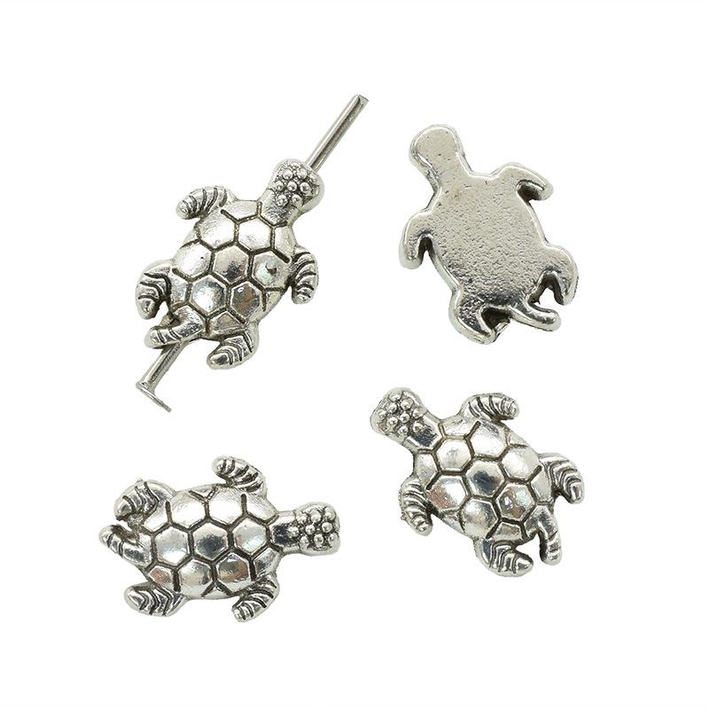 Jūros gyvūnijos „pasidaryk pats“ papuošalų karoliukai: Kriauklės, Jūros žvaigždės, Žuvys ir kt.