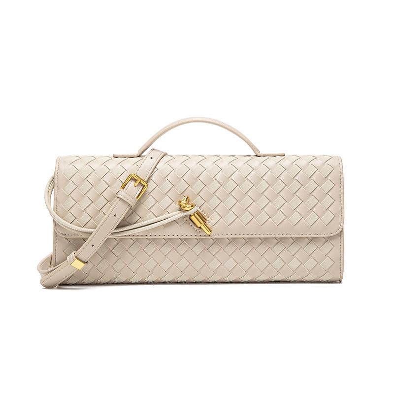 Hochwertige Vielseitige Gewebte Baguette Crossbody Tragetasche