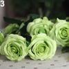 1Pc 1 Head Lifelike Artificial Faux Silk Rose Fake Flower Wedding Bridal Decor