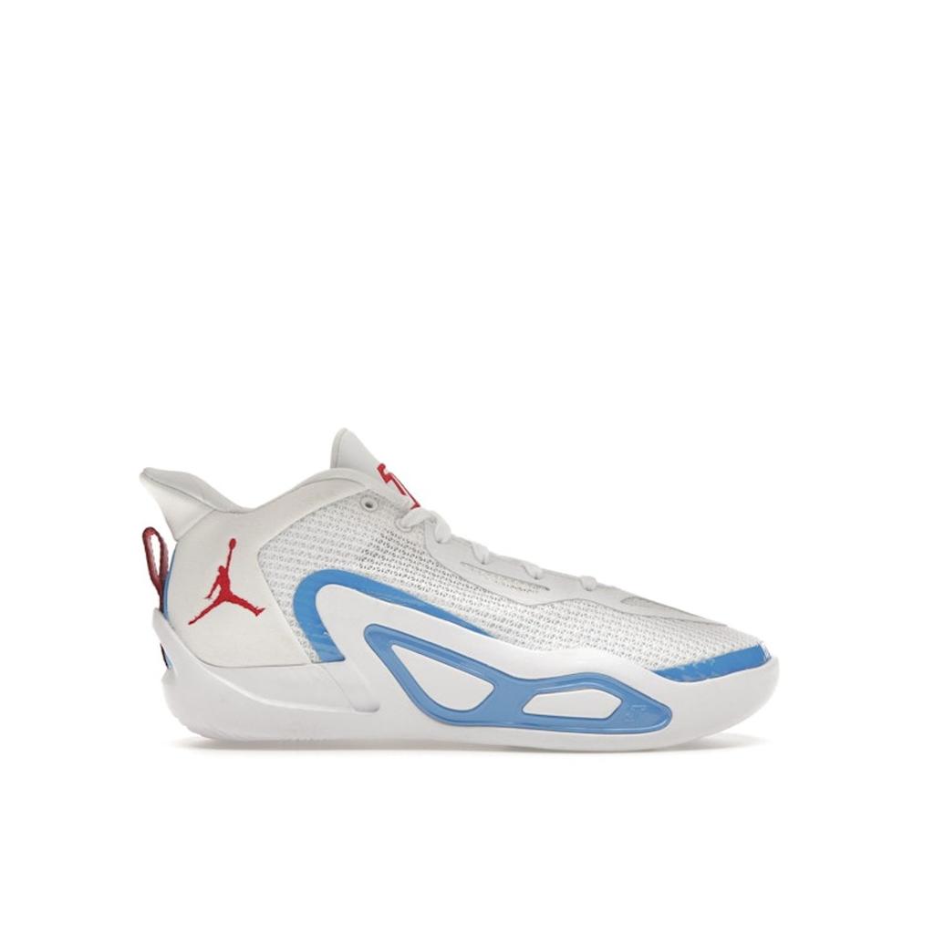 Air Jordan Tatum 1 GS St. Louis Barnesko Hvit Universitetsrød Universitetsblå DX5359-100