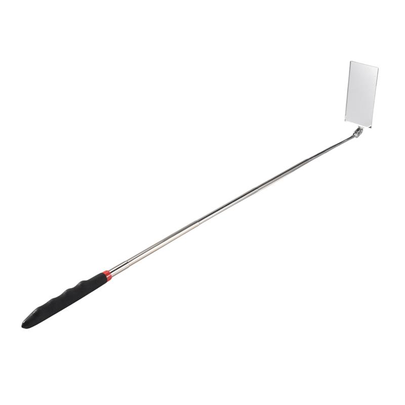 ABJI-3 Pieces Telescoping Inspection Mirror Round Mirror Square Mirror Inspection Tool For Checking Vehicle,Observing Mouth