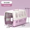 Portable Pet Airline Crate for Small & Medium Cats and Dogs