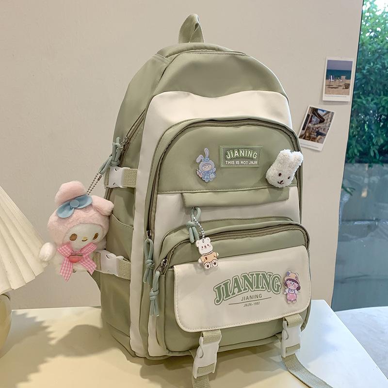 Schoolbags for Children Elementary School Students Junior High School Girls High School Two Piece Backpack