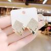 New Fashionable Diamond Earrings with Superb Charm, Unique Simplicity, and Internet Celebrity Earrings