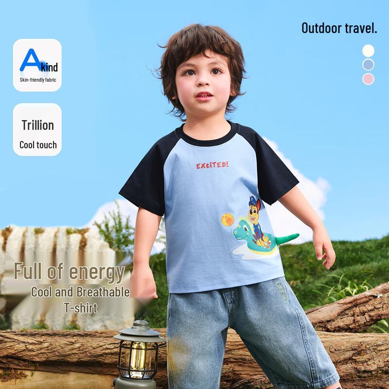 

Paw Patrol Kids Short-Sleeve Cartoon T-shirt 140