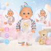 [PACZB] Baby doll with feeding accessories and seat Z3410