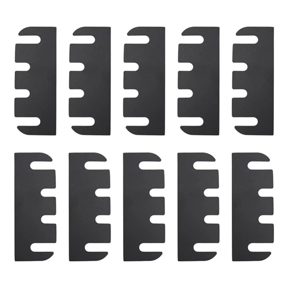 10 Stück Robustes Material Türscharnier Unterlegscheiben 4 Zoll Kunststoff Gelenkversteller Schranktüren