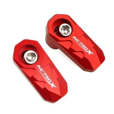 Sensor Schutz Honda NC750X NC750S NC700X NC700 Vorderrad Hinterrad Sensor Schutz Schutzblech (Rot2)