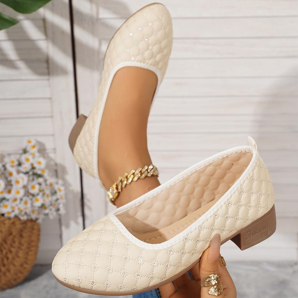 Mode 2025 Damen Trend Flach Neu Lässig Leicht Büro Kleiderschuhe Damen Baotou Slipper Bequem Elegant Loafers Schuhe für Damen