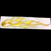 Coda di vento 3D Moto Fiamma Magica Adesivo Decalcomania Emblema Etichetta Badge Decor Decorativo oro Argento Rosso