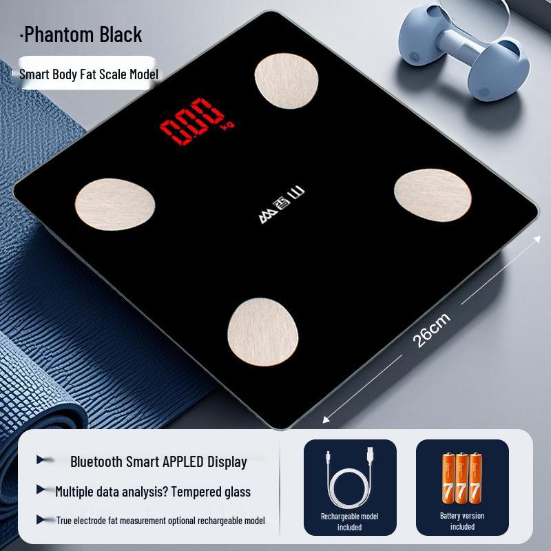 Xiangshan Smart High-Precision Body Fat Scale for Weight Loss Management Battery Operated