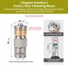 Pressure Washer Sewer Nozzle Drain Cleaning Nozzle Tips For Karcher K Series/Lavor Hose Sewer Cleaning Tool