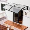 Awnings for Door Entrance, 38 X 78 In, Exterior Front Door Window Awnings with Drainage & ABS Bracket, Rain Snow Sun Protection, Overhang