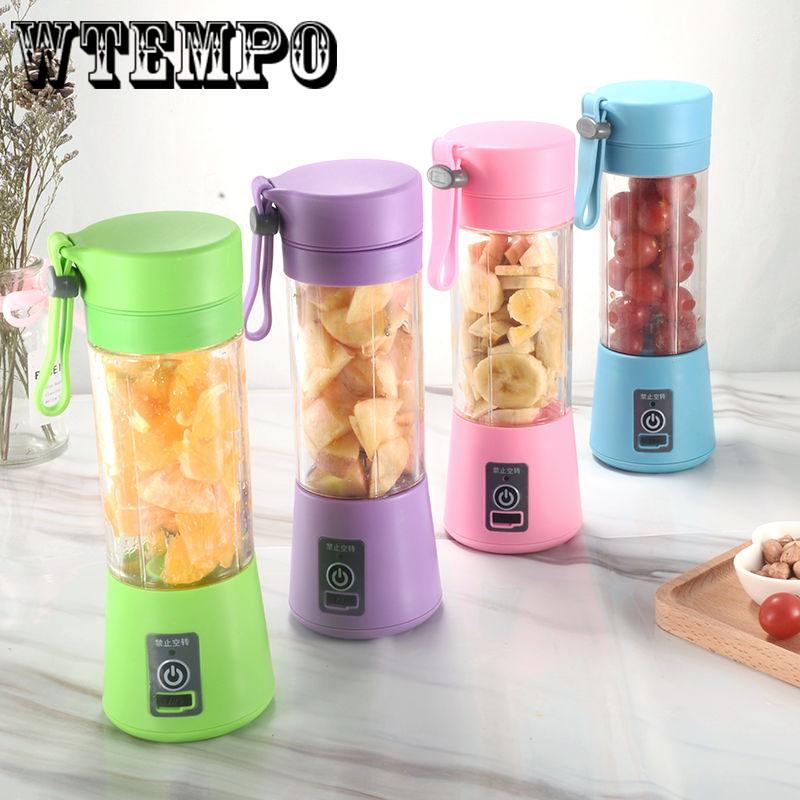 Brand Electric Fruit Juicer Mini Usb Rechargeable Portable Smoothie Maker Blender