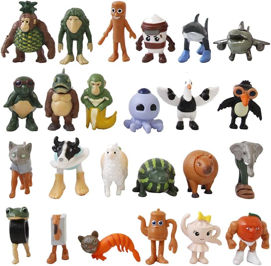 Italian Brainrot Tuntuntunsaful Figure Horror Italian Brainrot Memetic Creatures of Madness and Fantasy Descend on Your Tall Figures in Figures,