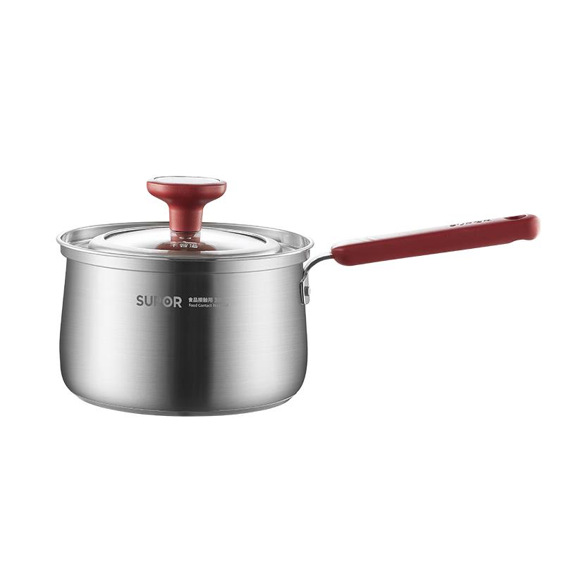 SUPOR 18cm 304 Stainless Steel Milk Pot
