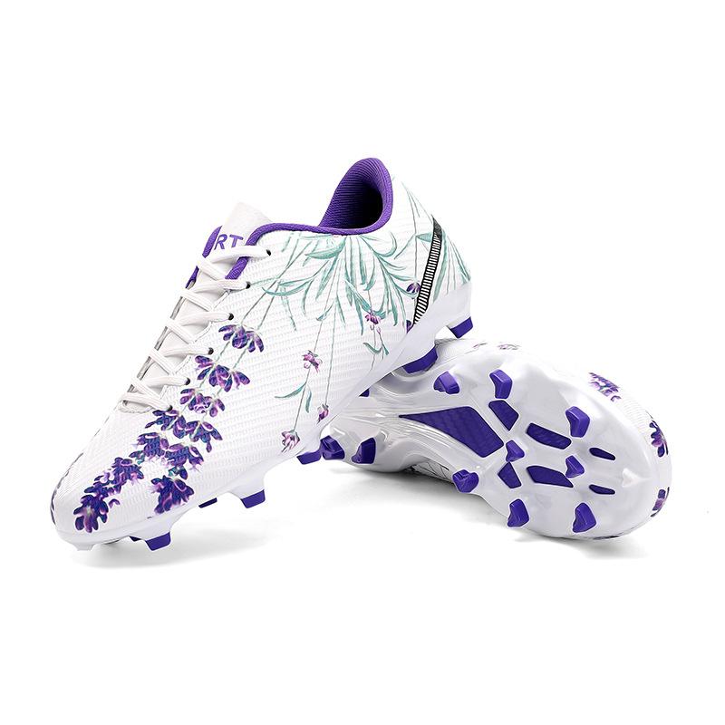 

Футбольные бутсы осень низкие шипы сломанные ногти студент дети 2025 45 белый