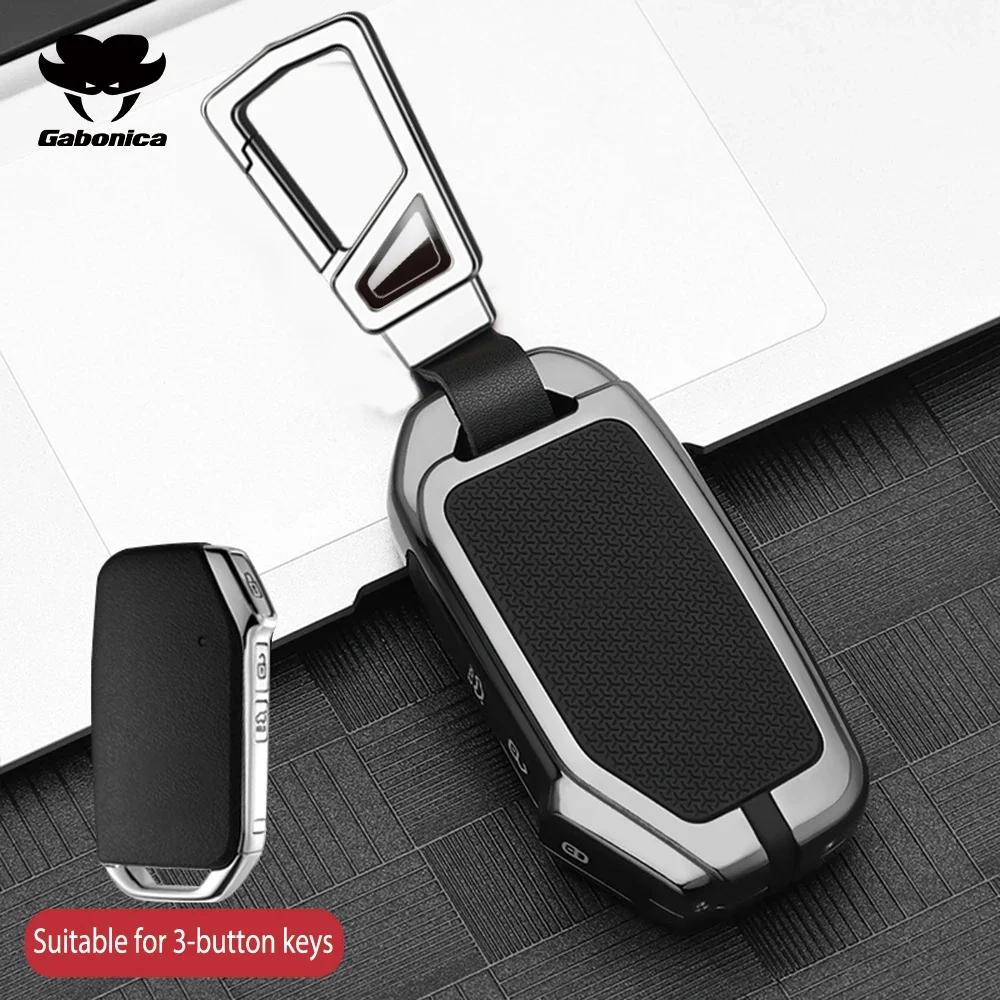 New Zinc Alloy Car Remote Key Case For Kia Sportage Ray Seltos Sorento Soul Telluride Cerato K5 K8 Ceed Forte Niro Smart Keyless