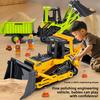 Double Headed Bulldozer Vehicle Model With Inertia Control For Kids Play And Collectors