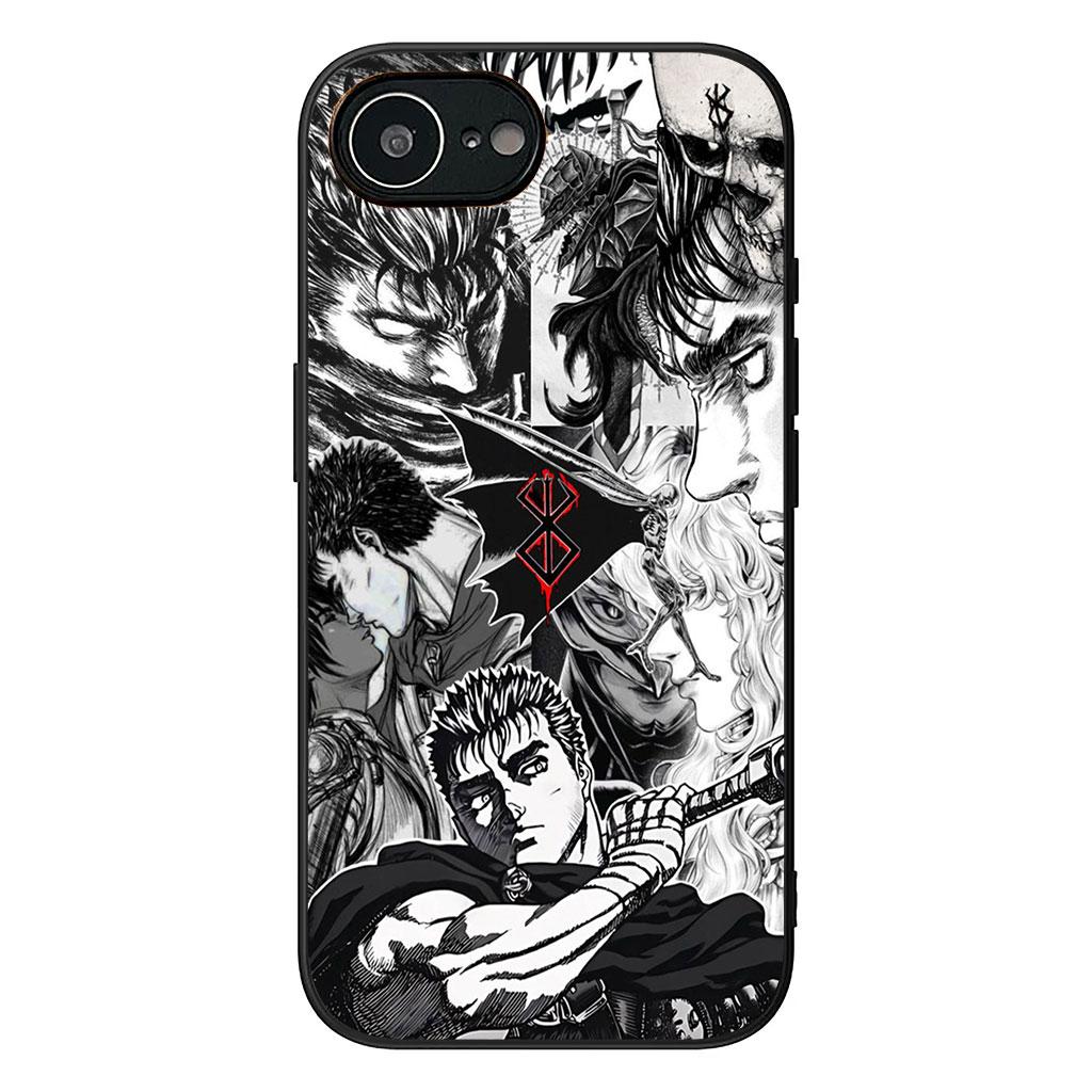 Wallpaper Berserk Anime Guts Phone Cover for Motorola Moto Edge 50 One 30 Fusion 40 neo Ultra Pro 20 Lite G85 G84 E15 E14 Case