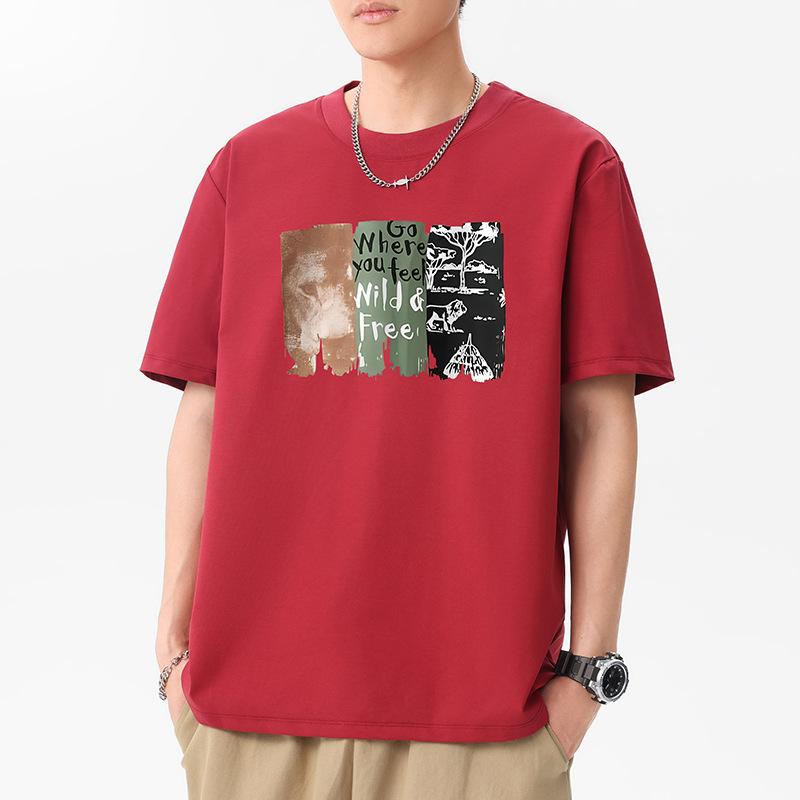 

Мужская футболка с коротким рукавом и круглым вырезом, 12 цветов, 100% хлопок, мужская футболка оверсайз в уличном стиле XXXL винный