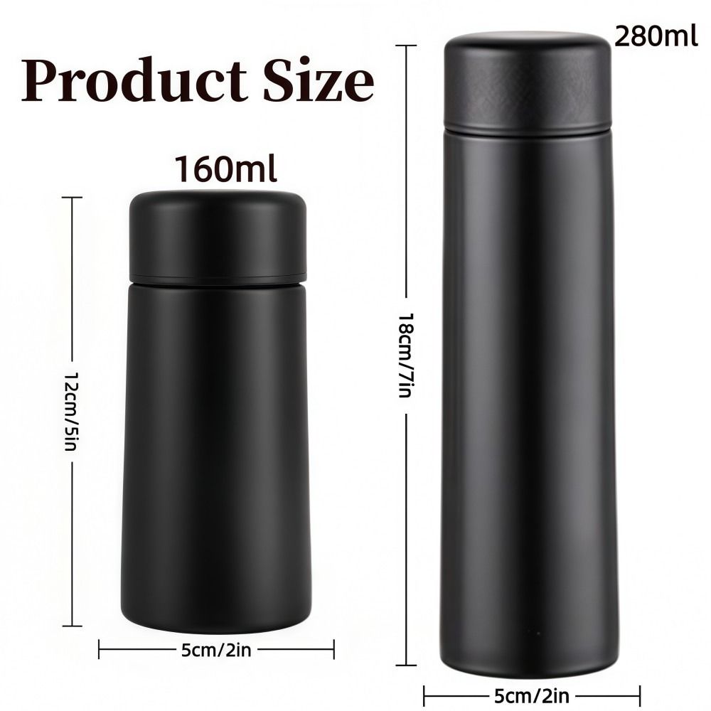 Mini Thermos Cup Stainless Steel 160ml Capacity Pocket Thermos Compact Design Portable Water Cup For Going Out Traveling